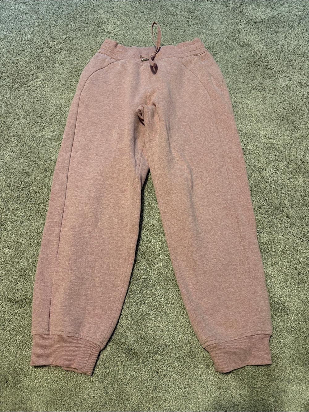 Lululemon Drawstring Jogger Sweat Pants - Dusty Rose